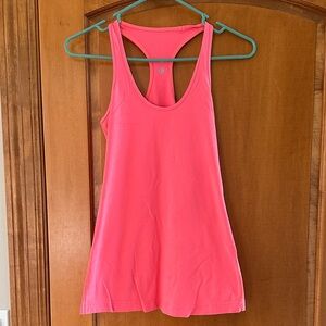 lululemon athletica Bright Pink Racerback Tank Top
